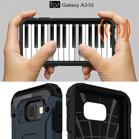 For Galaxy A3 (2016) / A310 Tough Armor TPU + PC Combination Case, For Galaxy A3 (2016) / A310