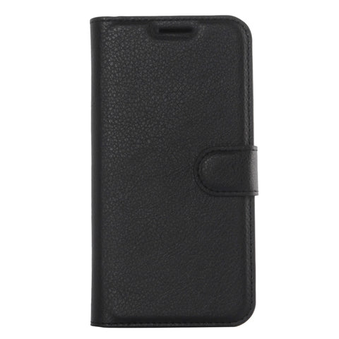 For Galaxy S6 Edge / G925 Litchi Texture Horizontal Flip Leather Case with Holder & Card Slots & Wallet, For Galaxy S6 edge