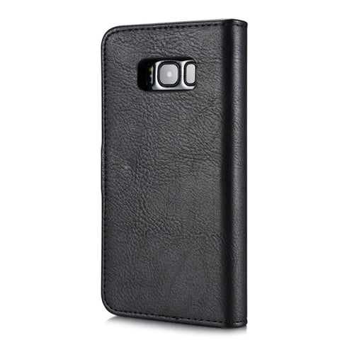 DG.MING for Galaxy S8 Crazy Horse Texture Horizontal Flip Detachable Magnetic Protective Case with Holder & Card Slots & Wallet, Galaxy S8