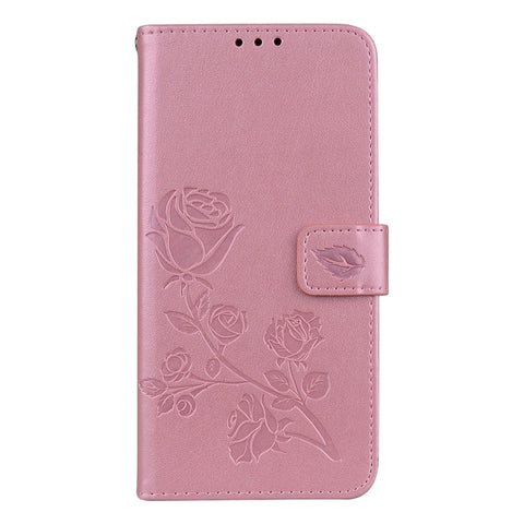 Rose Embossed Horizontal Flip Environmental PU Leather Case with Holder & Card Slots & Wallet for Galaxy S9+, For Galaxy S9+, For Samsung Galaxy S9+
