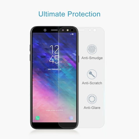 50 PCS 0.26mm 9H 2.5D Tempered Glass Film for Galaxy A6+ (2018), For Galaxy A6+ (2018)