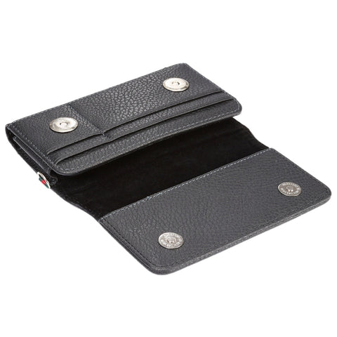 Universal Litchi Texture Vertical Flip Thwartwise PU Leather Case / Waist Bag with Back Splint & Card Slots & 15cm Lanyard for iPhone X  & Galaxy S7 & S6 Edge & S6, Huawei P9 & P9 Lite, Sony Xperia Z5, Xiaomi Redmi 4, Size: 14.6 x 7.8 x 1.8 cm