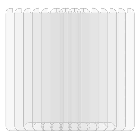 50 PCS For Galaxy A3 (2017) / A320 0.26mm 9H Surface Hardness 2.5D Explosion-proof Tempered Glass Screen Film, 50pcs