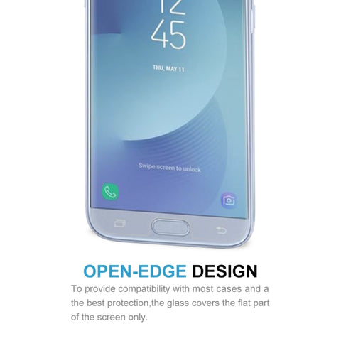 10 PCS For Galaxy J5 (2017) (EU Version) 0.26mm 9H Surface Hardness 2.5D Explosion-proof Non-full Screen Tempered Glass Screen Film, For Galaxy J5 (2017) (EU Version)(10 PCS)