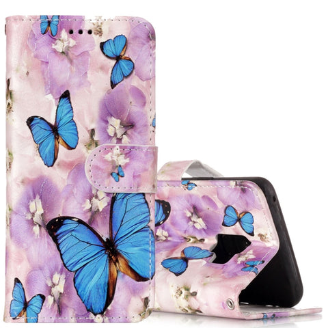 For Galaxy S9 Gloss Oil Embossed Wolf Pattern Horizontal Flip Leather Case with Holder & Card Slots & Wallet, For Galaxy S9