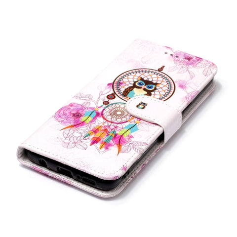 For Galaxy S9 Gloss Oil Embossed Wolf Pattern Horizontal Flip Leather Case with Holder & Card Slots & Wallet, For Galaxy S9