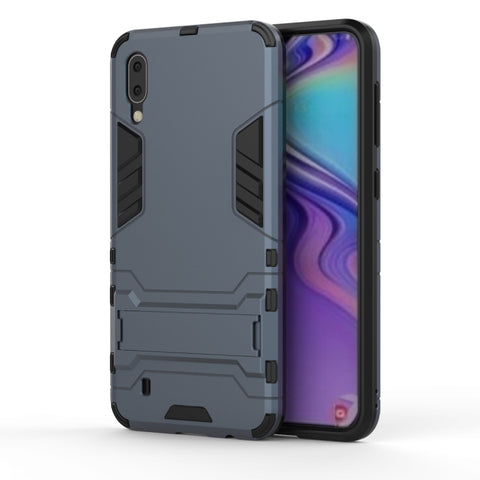 Shockproof PC + TPU Case for Galaxy M10, with Holder, Galaxy M10, For Samsung Galaxy M10