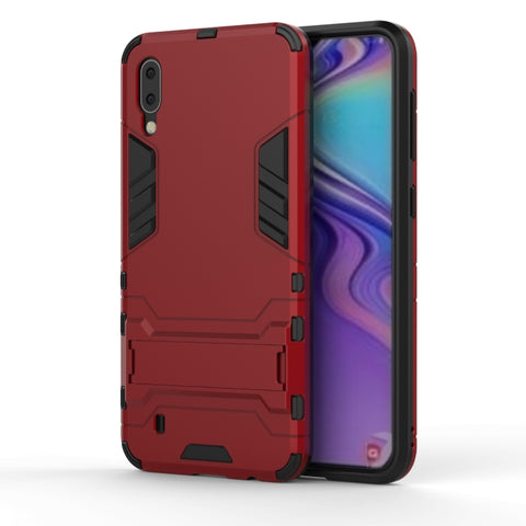 Shockproof PC + TPU Case for Galaxy M10, with Holder, Galaxy M10, For Samsung Galaxy M10