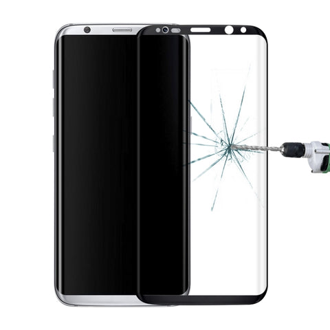 For Galaxy S8 / G9500 0.3mm 9H Surface Hardness 3D Curved Surface Silk-screen Full Screen Tempered Glass Screen Protector, For Galaxy S8 0.3mm, For Galaxy S8 / G9500, For Galaxy S8
