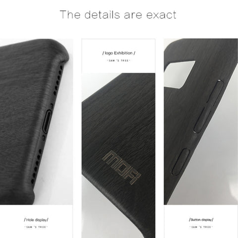 MOFI for Galaxy S8 Wood Texture TPU Protective Back Cover Case, For Galaxy S8