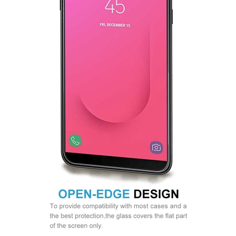 50 PCS 0.26mm 9H 2.5D Tempered Glass Film for Galaxy J8 (2018) , No Retail Package, For Galaxy J8 (2018) (50 PCS)