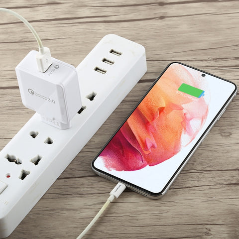LZ-041 Portable Smart Quick Charger 3.0, EU Plug