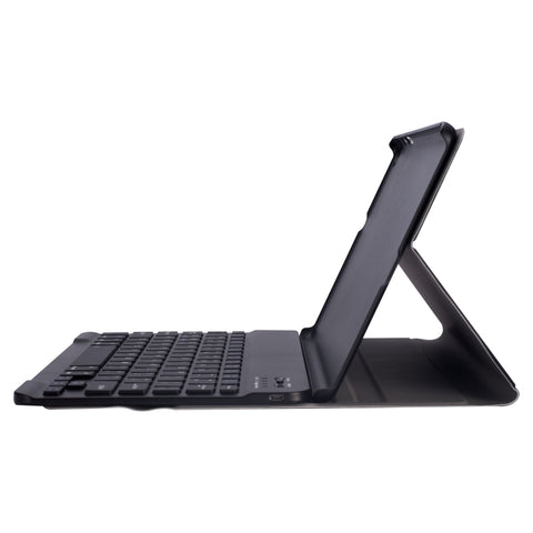 DY510 Detachable Plastic Bluetooth Keyboard Tablet Case for Samsung Galaxy Tab A 10.1 (2019) T510 / T511, with Holder, Black