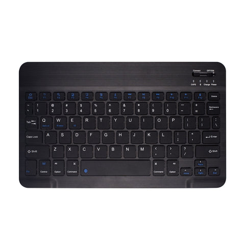 DY510 Detachable Plastic Bluetooth Keyboard Tablet Case for Samsung Galaxy Tab A 10.1 (2019) T510 / T511, with Holder, Black