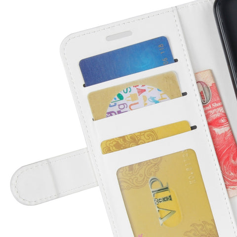 R64 Texture Single Fold Horizontal Flip Leather Case for Galaxy S10+, with Holder & Card Slots & Wallet, For Galaxy S10+