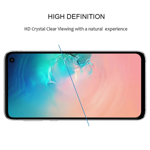 25 PCS 9H 2.5D Premium Curved Screen Crystal Tempered Glass Film for Galaxy S10 E, For Galaxy S10 E
