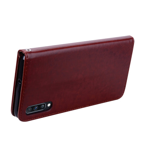 Rose Embossed Horizontal Flip PU Leather Case for Galaxy A70, with Holder & Card Slots & Wallet, For Samsung Galaxy A70