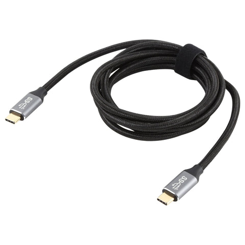 USB-C / Type-C Male to USB-C / Type-C Male Transmission Data Charging Cable, Cable Length: 1.5m, 1.5m
