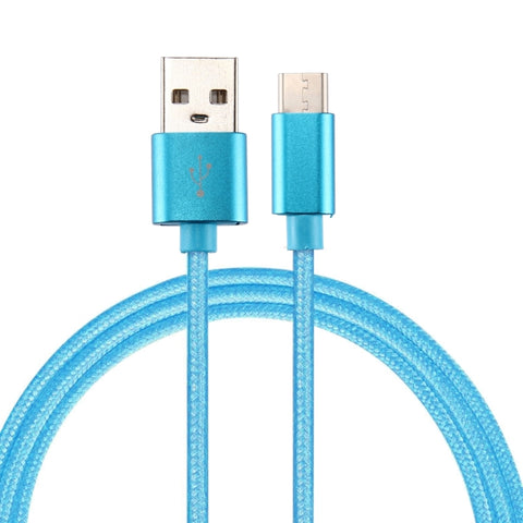Knit Texture USB to USB-C / Type-C Data Sync Charging Cable, Cable Length: 1m, 3A Total Output, 2A Transfer Data
