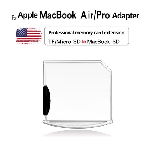 TF Card to SD Adapter for MacBook Air / Pro, Support up to 512GB, 512GB