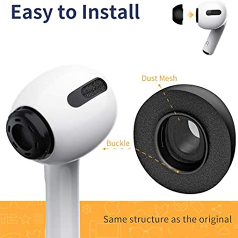 ZS0164 Slow Rebound Foam Earmuffs for AirPods Pro, Size: S, S