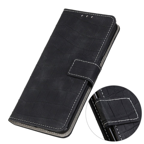 Crocodile Texture Horizontal Flip Leather Case for Galaxy A40, with Holder & Wallet & Card Slots & Photo Frame, For Galaxy A40