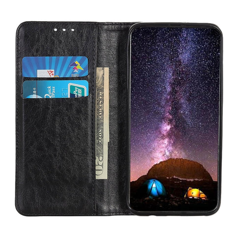 Magnetic Retro Crazy Horse Texture Horizontal Flip Leather Case for Galaxy S10 5G, with Holder & Card Slots & Photo Frame, For Galaxy S10 5G