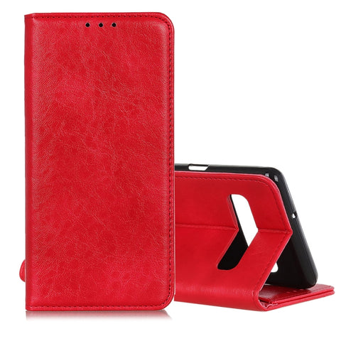Magnetic Retro Crazy Horse Texture Horizontal Flip Leather Case for Galaxy S10 5G, with Holder & Card Slots & Photo Frame, For Galaxy S10 5G