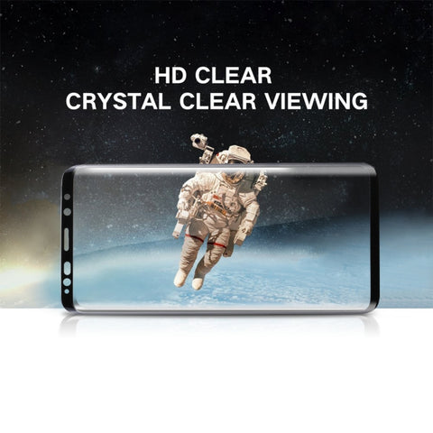 For Galaxy S9 0.33mm 9H Surface Hardness 3D Curved Edge Anti-scratch Full Screen HD Fully Adhesive Glass Screen Protector, For Galaxy S9