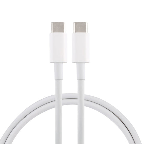 PD 5A USB-C / Type-C Male to USB-C / Type-C Male Fast Charging Cable, Cable Length: 1m, 1m