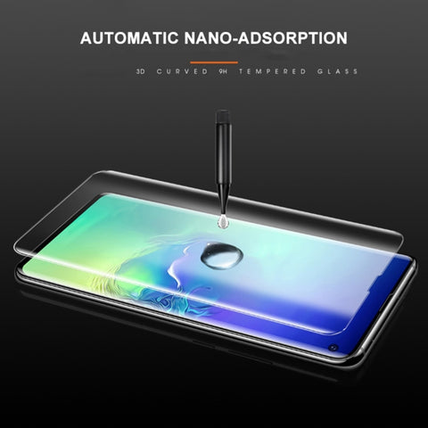UV Liquid Curved Full Glue Tempered Glass for Galaxy Note10 Pro,Support Fingerprint Unlock, For Samsung Galaxy Note10 Pro