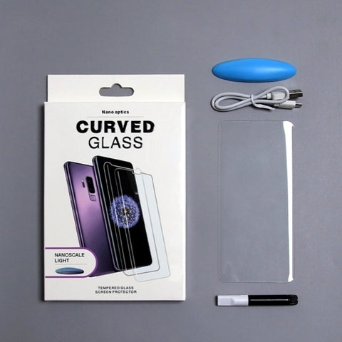 UV Liquid Curved Full Glue Tempered Glass for Galaxy Note10 Pro,Support Fingerprint Unlock, For Samsung Galaxy Note10 Pro