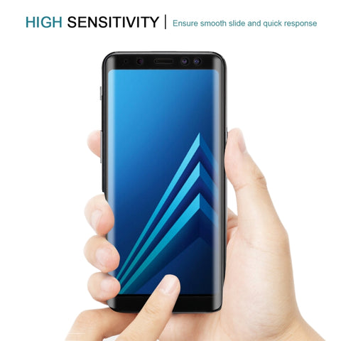 For Galaxy A8 (2018) 3D Curved Edge 9H Hardness Tempered Glass Screen Protector, For Galaxy A8 (2018)(1 PC)