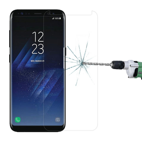 For Galaxy S8+ / G955 0.26mm 9H Surface Hardness 3D Explosion-proof Non-full Screen Curved Case Friendly Tempered Glass Film, For Galaxy S8+ / G955, For Galaxy S8+ / G955 Black Frame, For S8+ / G955, Galaxy S8+