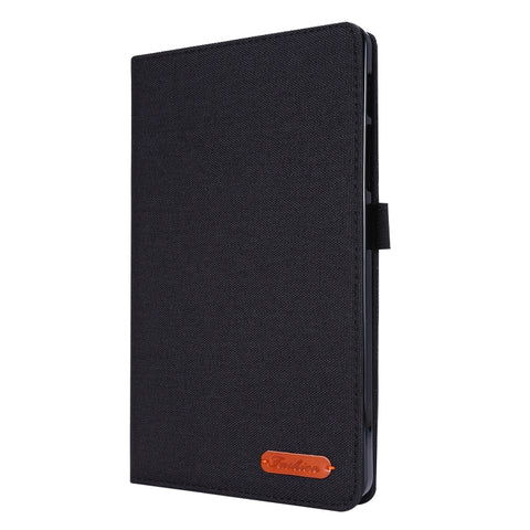 Horizontal Flip TPU + Fabric PU Leather Protective Case with Name Card Clip, For Galaxy Tab A 8.4 (2020), For Galaxy Tab A 8.4(2020)