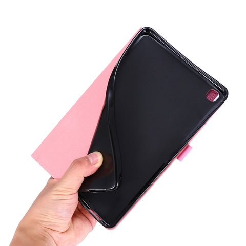 Horizontal Flip TPU + Fabric PU Leather Protective Case with Name Card Clip, For Galaxy Tab A 8.4 (2020), For Galaxy Tab A 8.4(2020)