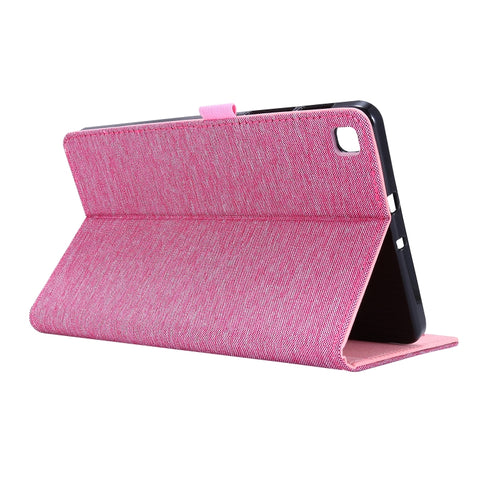 Horizontal Flip TPU + Fabric PU Leather Protective Case with Name Card Clip, For Galaxy Tab A 8.4 (2020), For Galaxy Tab A 8.4(2020)