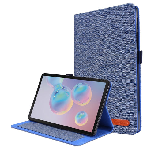 Horizontal Flip TPU + Fabric PU Leather Protective Case with Name Card Clip, For Galaxy Tab A 8.4 (2020), For Galaxy Tab A 8.4(2020)