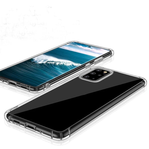 For Galaxy A51/M40S Four-Corner Anti-Drop Ultra-Thin Transparent TPU Phone Case