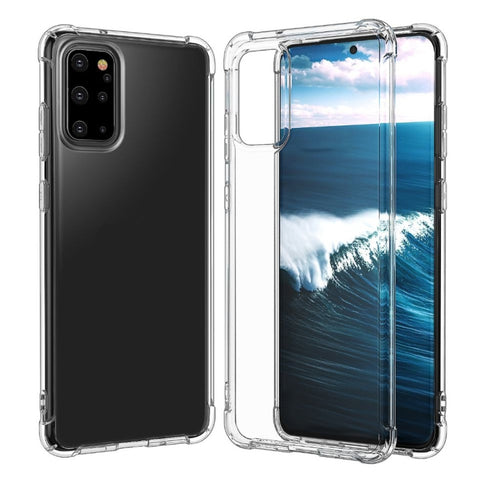 For Galaxy A51/M40S Four-Corner Anti-Drop Ultra-Thin Transparent TPU Phone Case