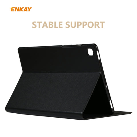 For Samsung Galaxy Tab S6 Lite P610 / P615 ENKAY ENK-8005 Horizontal Flip PU Leather + TPU Smart Case with Holder, For Samsung Galaxy Tab S6 Lite