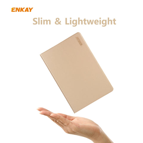 For Samsung Galaxy Tab S6 Lite P610 / P615 ENKAY ENK-8005 Horizontal Flip PU Leather + TPU Smart Case with Holder, For Samsung Galaxy Tab S6 Lite