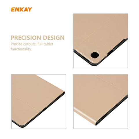 For Samsung Galaxy Tab S6 Lite P610 / P615 ENKAY ENK-8005 Horizontal Flip PU Leather + TPU Smart Case with Holder, For Samsung Galaxy Tab S6 Lite