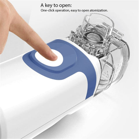 JZ-492S Portable Ultrasonic Nebulizer Mini Handheld Inhaler Respirator Health Care Home Machine Atomizer, JZ-492S
