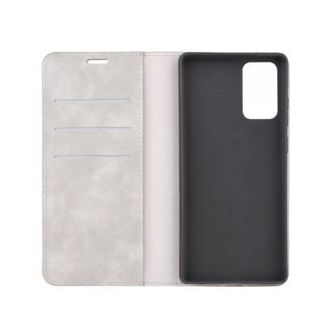 For Samsung Galaxy Note20 Retro-skin Business Magnetic Suction Leather Case with Holder & Card Slots & Wallet, For Samsung Galaxy Note20