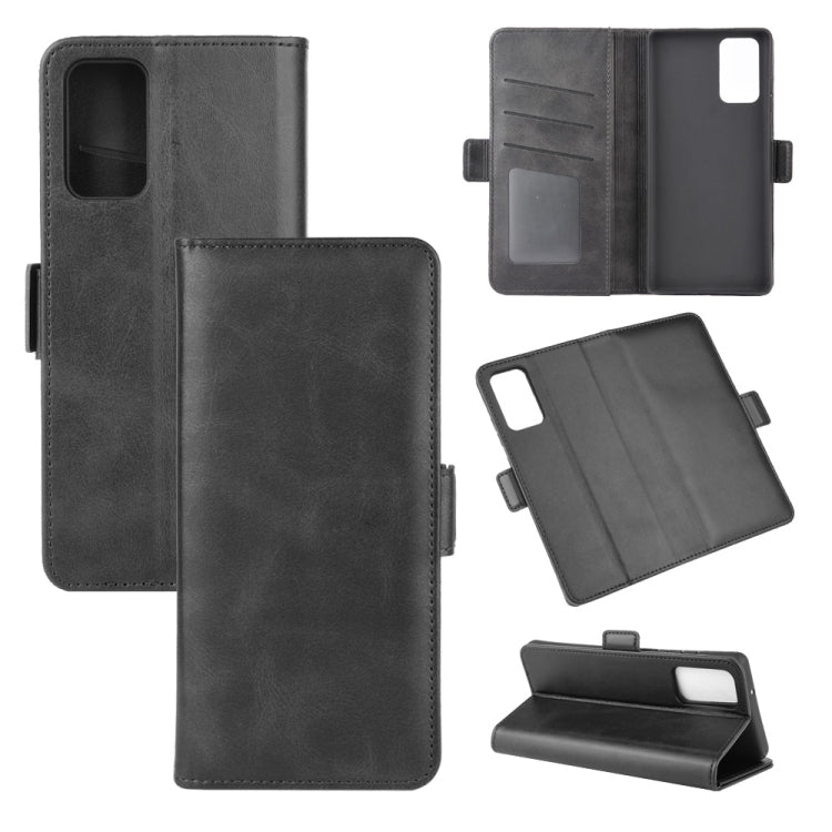 For Samsung Galaxy Note20 Dual-side Magnetic Buckle Horizontal Flip Leather Case with Holder & Card Slots & Wallet, For Samsung Galaxy Note20