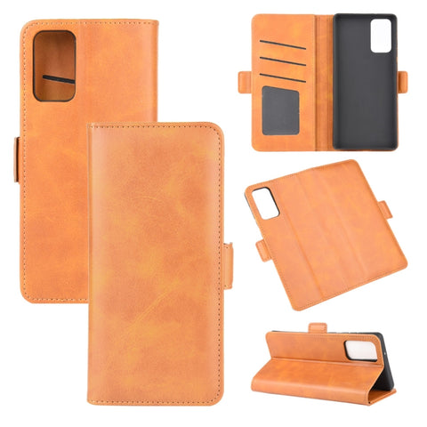 For Samsung Galaxy Note20 Dual-side Magnetic Buckle Horizontal Flip Leather Case with Holder & Card Slots & Wallet, For Samsung Galaxy Note20