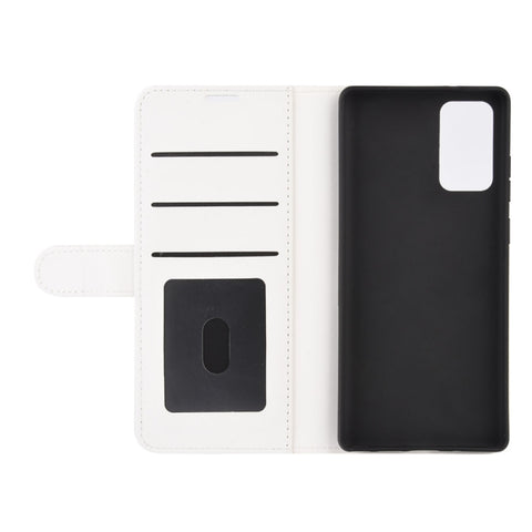 For Samsung Galaxy Note20 R64 Texture Single Horizontal Flip Protective Case with Holder & Card Slots & Wallet& Photo Frame, For Samsung Galaxy Note20