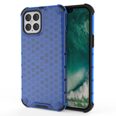 For iPhone 12 Pro 6.1 inch Shockproof Honeycomb PC + TPU Case, For iPhone 12 / 12 Pro