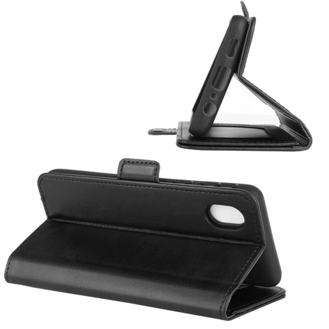 For Samsung Galaxy A01 Core / M01 Core Dual-side Magnetic Buckle Horizontal Flip Leather Case with Holder & Card Slots & Wallet, For Galaxy A01 Core
